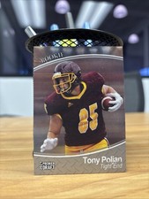 TONY POLJAN 2021 SAGE PREMIER DRAFT ROOKIE FOOTBALL CARD #98 RC MINT CARD!
