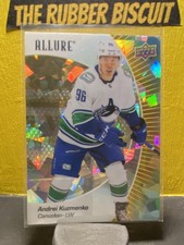 Andrei Kuzmenko #23 2023-24 Upper Deck Allure Yellow Taxi Vancouver