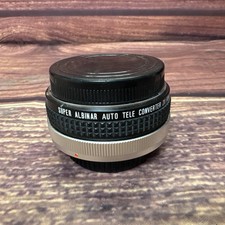 Super Albinar Auto Tele Converter 2X for Canon FD Lens with Caps