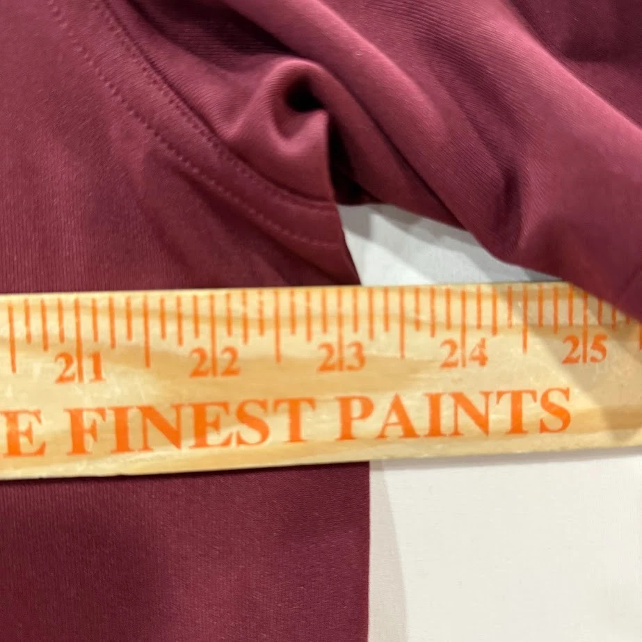 Under Armour Heat Gear UA Mens  Polo shirt  Lightweight Breathable size L Red - Image 4 of 4