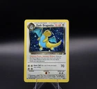Dark Dragonite 5/82 Holo Team Rocket WOTC Pokémon Card MP w/ Holo Swirl