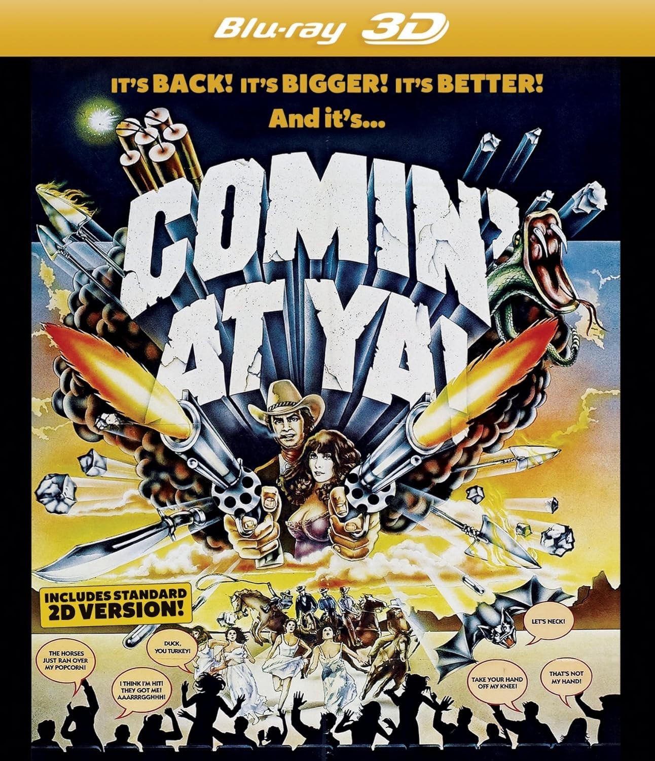 Comin' At Ya! [Blu-ray 3D/2d] [3D Blu-ray]