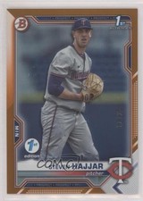 2021 Bowman Draft 1st Edition Orange Foil 11/25 Steven Hajjar #BD-161 1s10