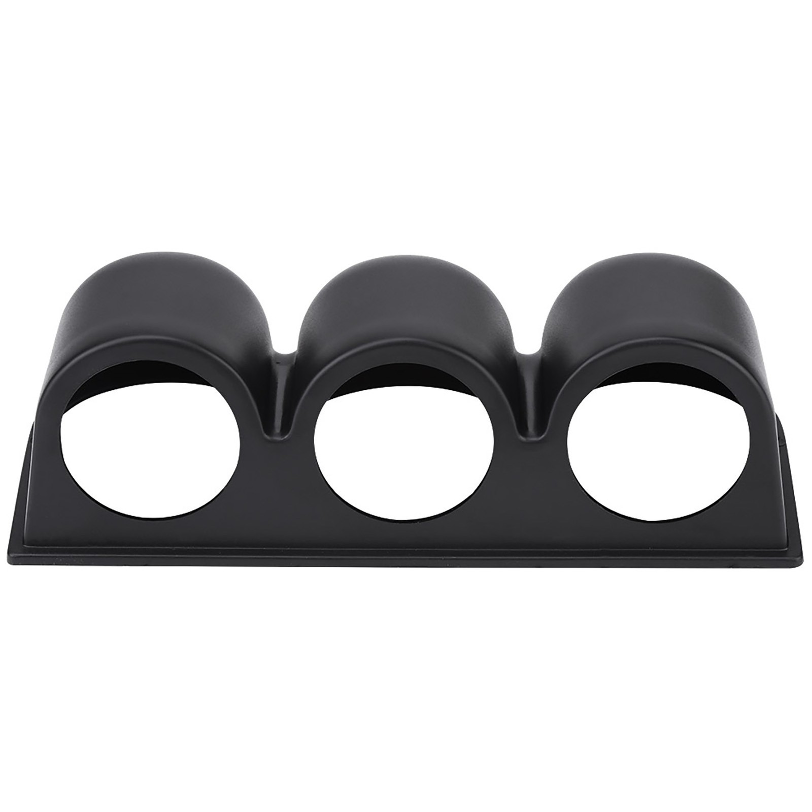 _Black Universal 52mm/2 3 Hole Triple Dash Gauge Meter Pod Mount Holder