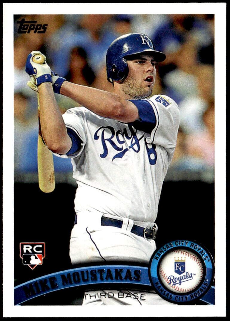 2011 Topps Update #US192 Mike Moustakas Rookie E1