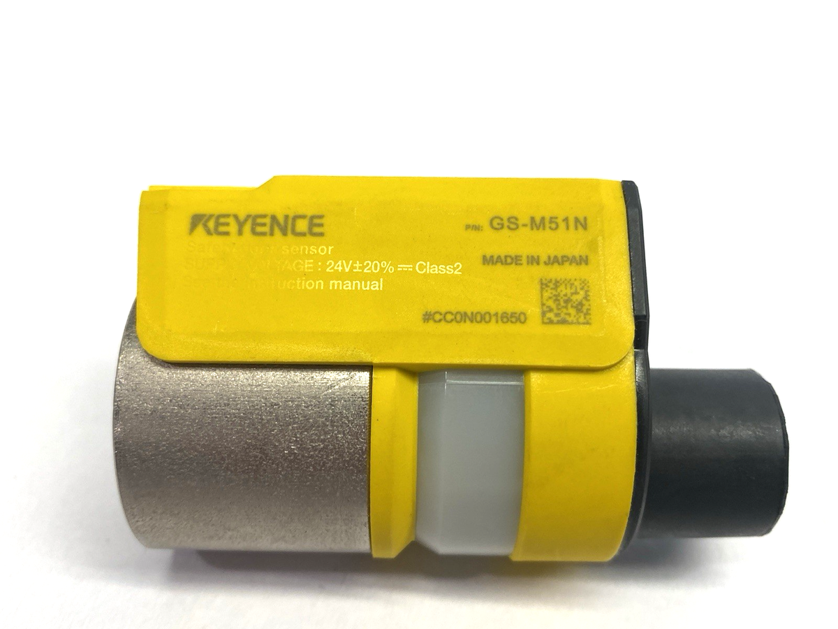 Keyence GS-M51N Magnetic Safety Interlock Holding Force 500N M12
