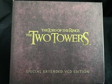Lord Of The Rings Two Towers Special Ed VCD Video CD Movie Rare English READ