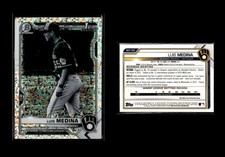 2021 Bowman Chrome - Prospects Black & White Mini-Diamond - #BCP-202 Luis Medina