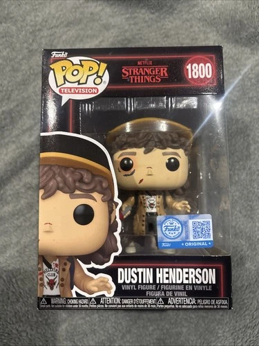 Funko Pop: Stranger Things - Dustin Henderson - Hot Topic (Exclusive) #1800