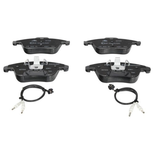 ATE 13.0460-7252.2 Bremsbelagsatz Scheibenbremse Vorderachse FüR CitroëN Peugeot-image