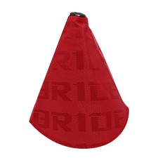 Car Shift Boot Cover, Manual/Auto Shift Knob Boot Dust Cover Red 