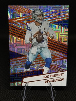 2025 Panini Revolution - Dak Prescott #172 Orange Levels 111/299