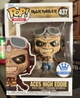 Funko Pop Rocks: ACES HIGH EDDIE #437 Iron Maiden Funko Shop Exclusive