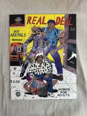 Real Deal Comics Magazine #3 Underground Comix (1994) Lawrence Hubbard Rawdog