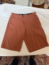 Salt Life SLX-QD Board Shorts Mens 28 Blue Red Surf Swim Trunks Fish Marlin Logo