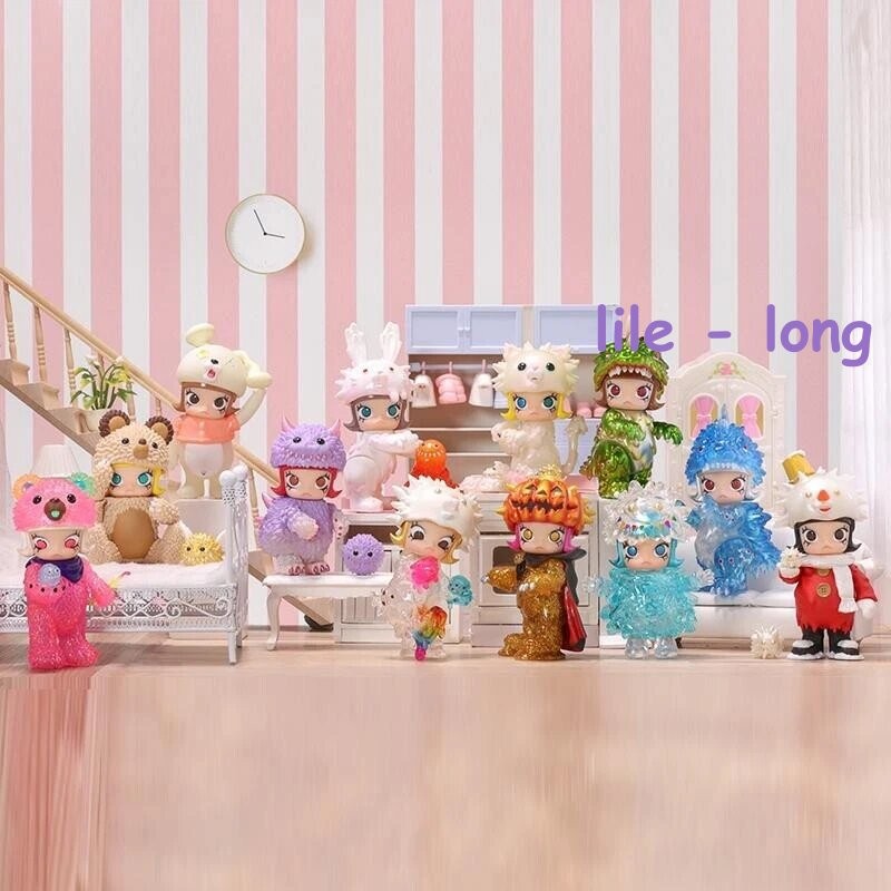 Set Of 12pc Sealed POPMART Erosion Molly Costume Series Instinctoy Blind Box Toy