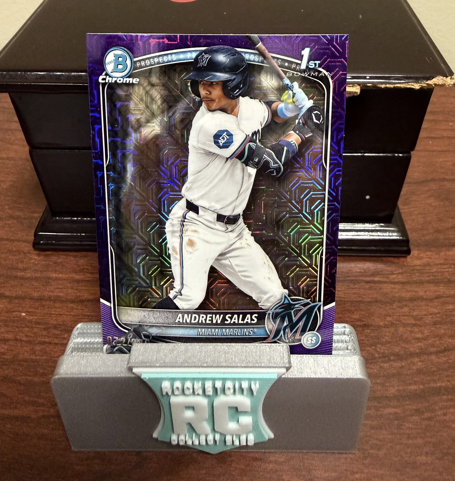 2025 Bowman Chrome - Andrew Salas 1st Bowman Purple Refractor /250