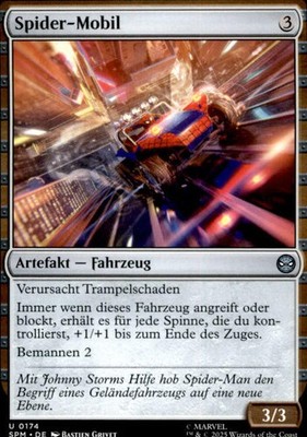 Spider-Mobil # 174 SPM MTG Magic Deutsch