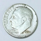 1950 S Roosevelt Dime 90% Silver 10c US Coin VERY FINE CONDITION #6826
