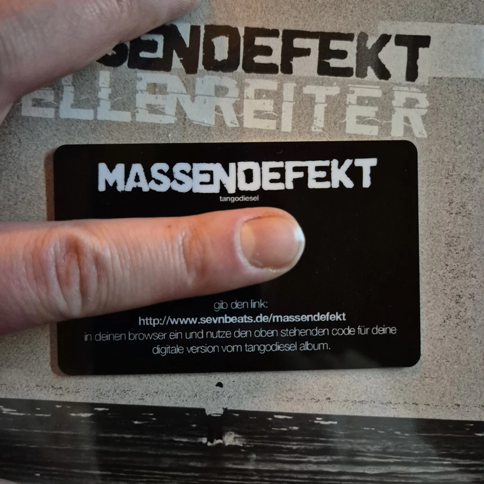 Massendefekt - Tangodiesel Signiert & Nummeriert Vinyl / LP / Schallplatte - Bild 4 von 4