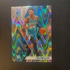 BRANDON MILLER Rookie Card 004/125. rookie card picture