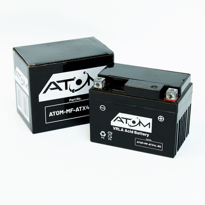 YTX4L-BS - Atom Wartungsfreie Batterie für Kawasaki Z 125 Pro 18-20