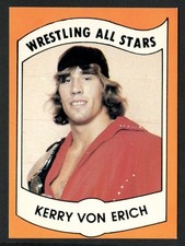 1982 Wrestling All-Stars Series B  # 7 Kerry Von Erich ROOKIE