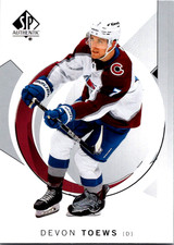2024-25 SP Authentic Devon Toews #91 Avalanche