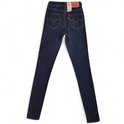 Levi's 721 High Rise Jeans Blau Denim Slim Skinny Jeans Damen W24 L32 24x32 Neu mit Etikett - Bild 9 von 14