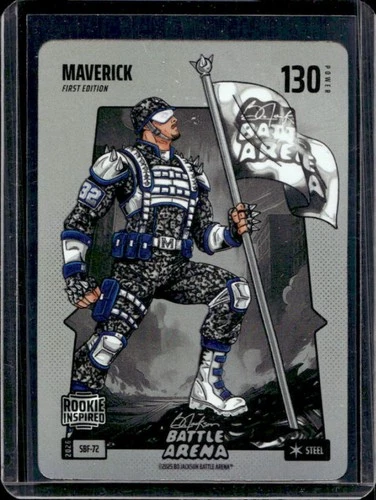 2026 Bo Jackson Battle Arena Griffey Set Maverick Silver Battlefoil #SBF-72