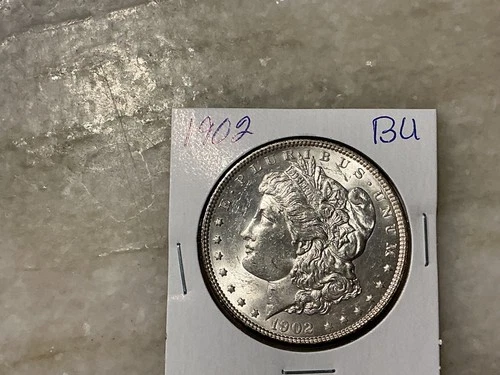 1902 Silver Morgan Dollar  BU