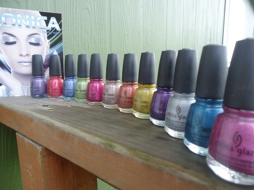 China glaze nail TRONICA holographic nail polish discontinued WOW OMG HOT !!