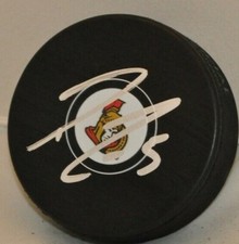 Cody Ceci 2013-2019 Ottawa Senators Signed Autographed NHL Hockey Puck COA