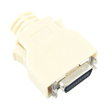 1Pcs SCSI 20 Pin MDR Male CN Solder Plug Connector Shell Kit Shield For Cable