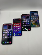 LOT 4  iPhones 14 Plus, 13, 12 - 128 GB -  (U...