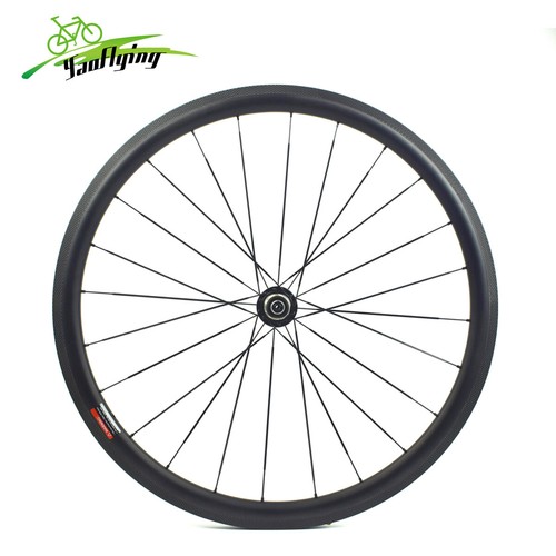 Lightweight Carbon 700C Wheelset Road Bike Bicycle Wheels Clincher Rim Brake - Picture 8 of 11