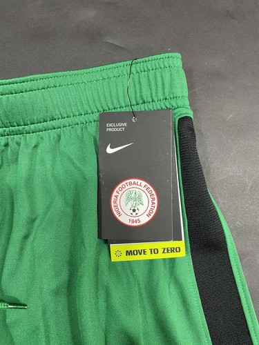Nike Nigeria Herren Größe mittlere Fußballshorts grün 2020 Stadion Heim CT4228-302 - Bild 2 von 5