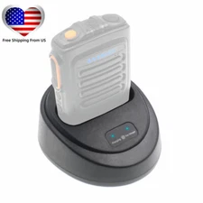 Desktop Charger Station Fit For Anysecu Inrico B01 B02 Wireless PTT Microphone