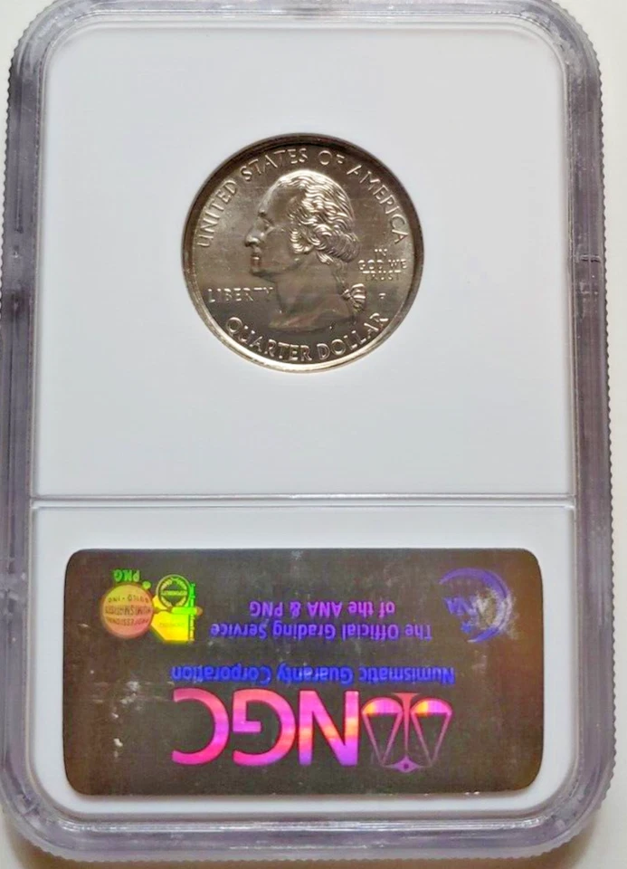 1999 P New Jersey State Quarter Mint State 68 Graded by NGC MS68 - Image 4 of 4