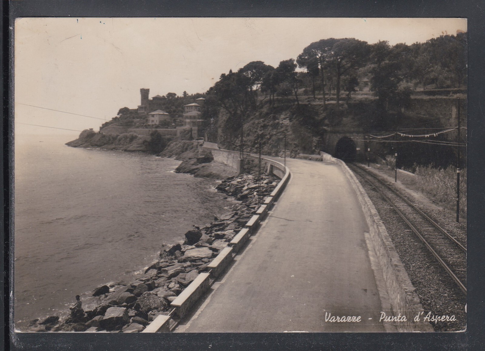 Cartolina Varazze Punta D'Aspera GB1353