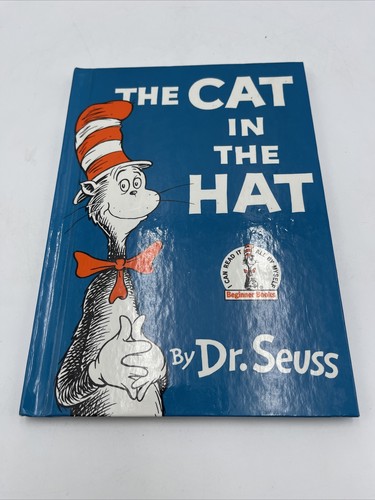 Dr Seuss The Cat in the Hat 1957 renewed 1985 Random House Grolier Book Club Ed.