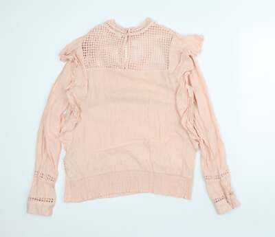 Kilky Damen Bluse rosa Polyestermischung Größe M