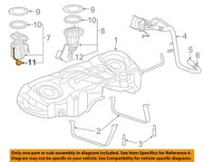 CHRYSLER OEM 11-19 Charger Fuel System Components-Level Sensor 68000605AC
