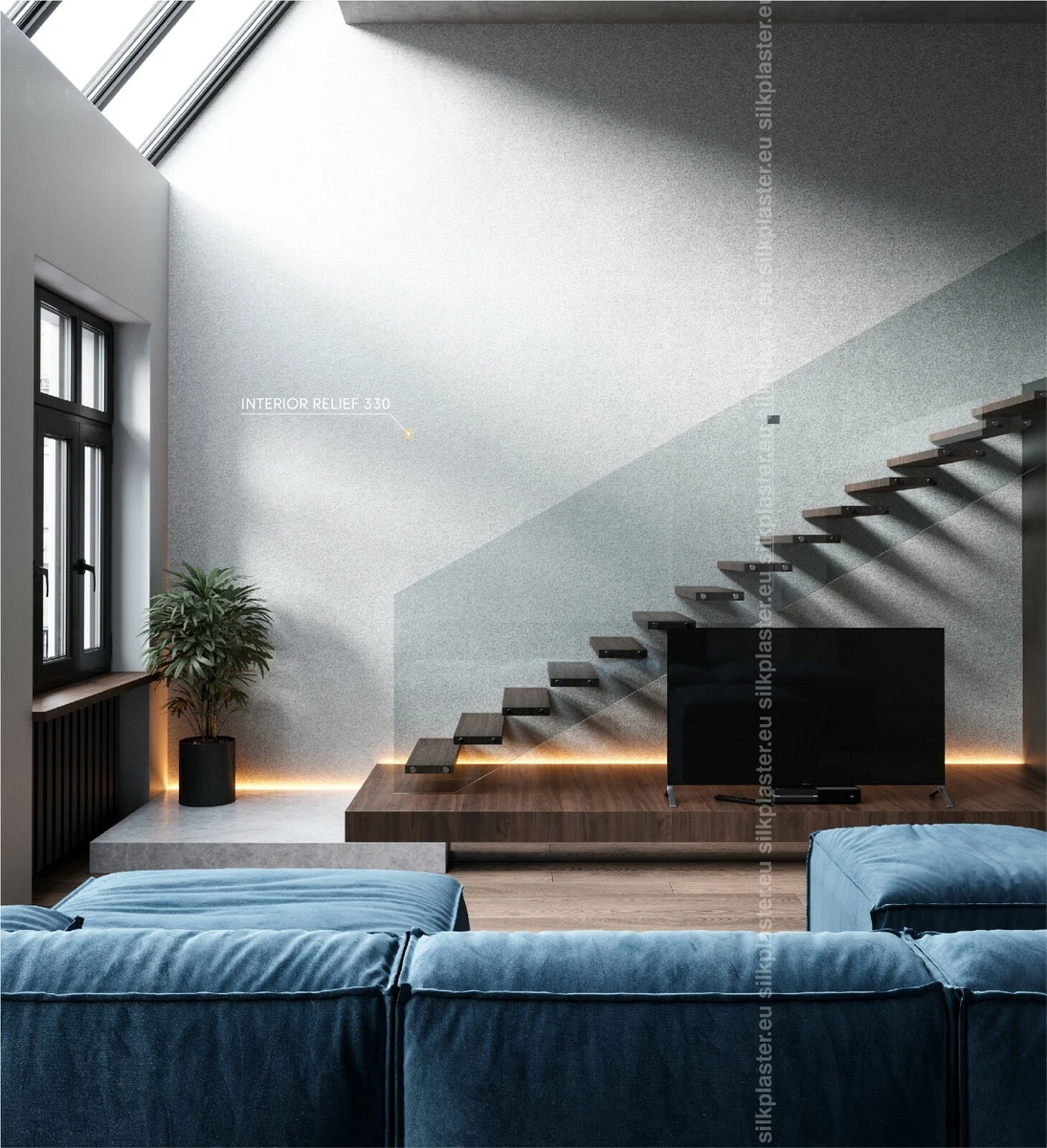 Papel tapiz líquido relieve de yeso de seda revestimiento de pared texturizado 3-3,5 m² colores