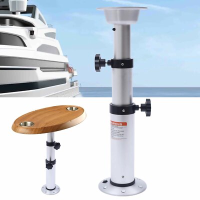 Table Pedestal Stand Height Adjustable Table Pedestal  Base For Marine Boat