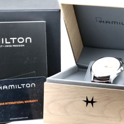 HAMILTON Jazzmaster H385111 腕時計 USED Excellent] HAMILTON Jazzmaster H385111 Men's Watch With Box