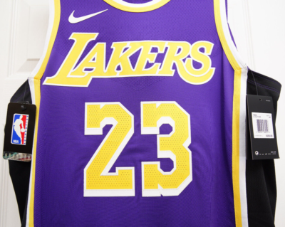 LeBron James Lakers Statement Edition 2020 Nike NBA Authentic