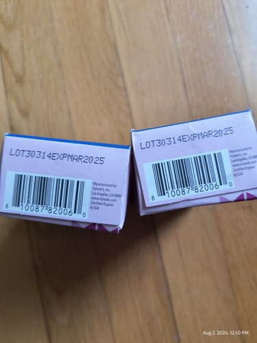 2 Pack Hyland's Naturals Nighttime Baby Teething Gel Organic Exp 3/25+ Cherry - Picture 3 of 5