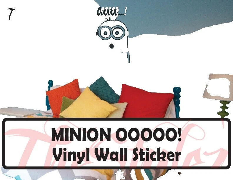 Виниловые переводные картинки, наклейки и художественный винил Minions