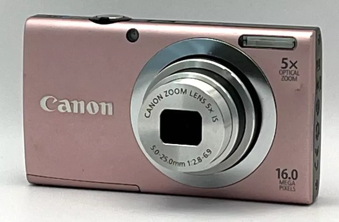 Canon PowerShot A2400 IS Pink 16.0MP Digital Camera English Canon PowerShot A2400 IS Pink 16.0MP Digital Camera English